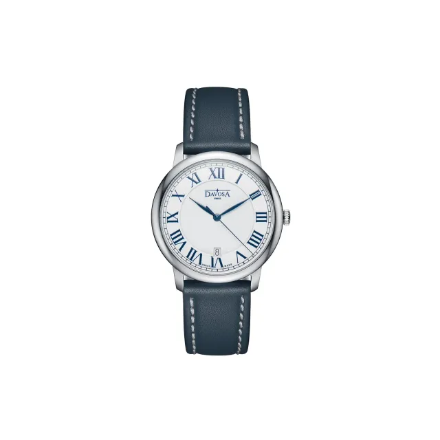 Davosa Amaranto Montre femme quartz cuir boîtier plat
