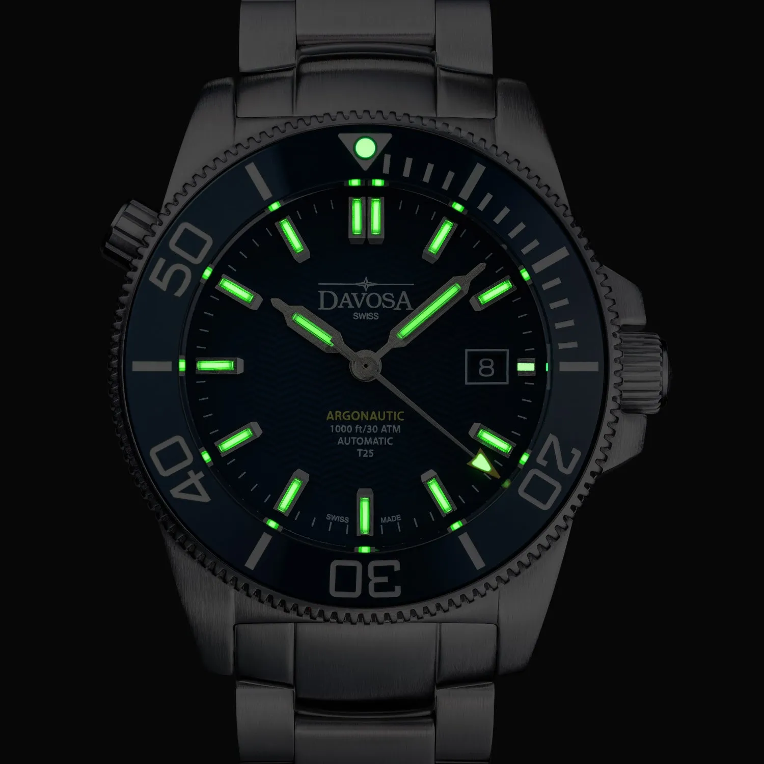 Davosa Argonautic Lumis Montre Plongee Tritium Automatique