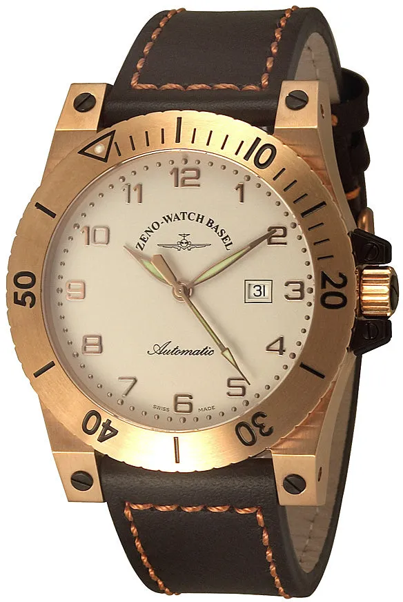 Zeno-Watch Basel Muscle Retro RBK montre automatique acier