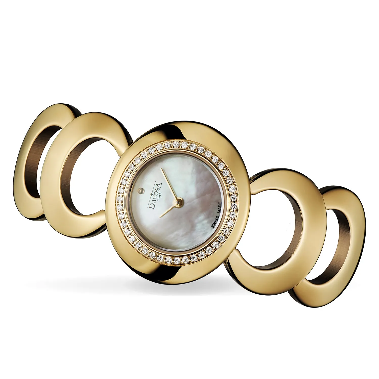 Davosa Vintage 60s montre femme quartz boîtier ovale