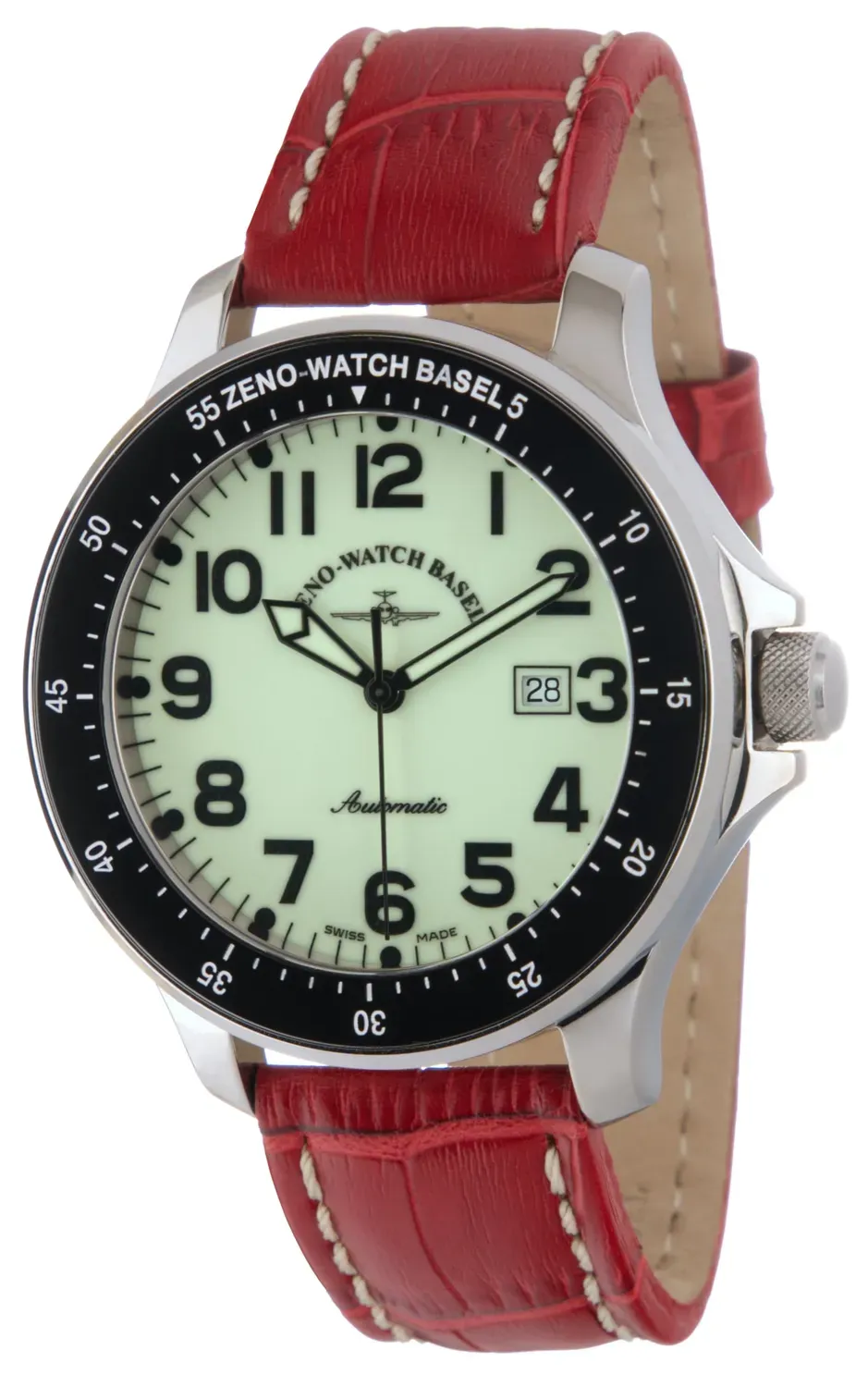 Zeno-Watch Basel Hercules 4 Automatic montre automatique luminescente