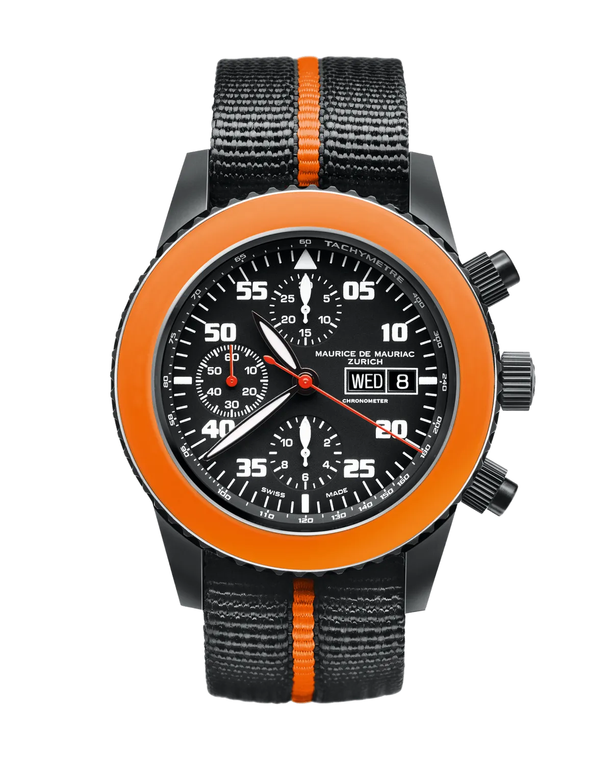 Maurice de Mauriac Chrono Modern Diver Titanium Montre