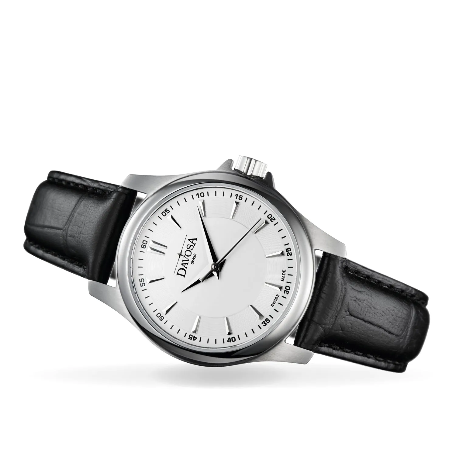 Davosa Classic Quartz Ladies montre femme 30 mm saphir