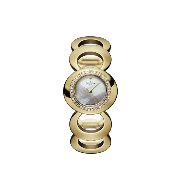 Davosa Vintage 60s montre femme quartz boîtier ovale