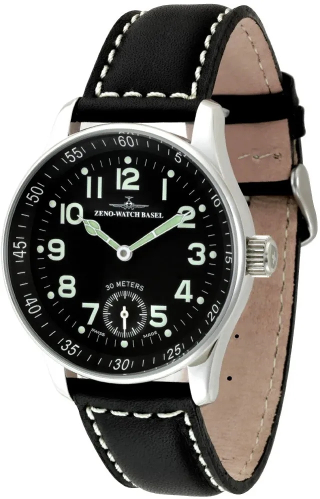Zeno-Watch Basel X-Large Pilot Winder montre pilote