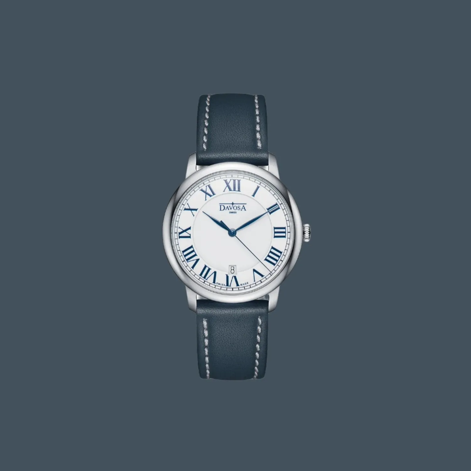 Davosa Amaranto Montre femme quartz cuir boîtier plat