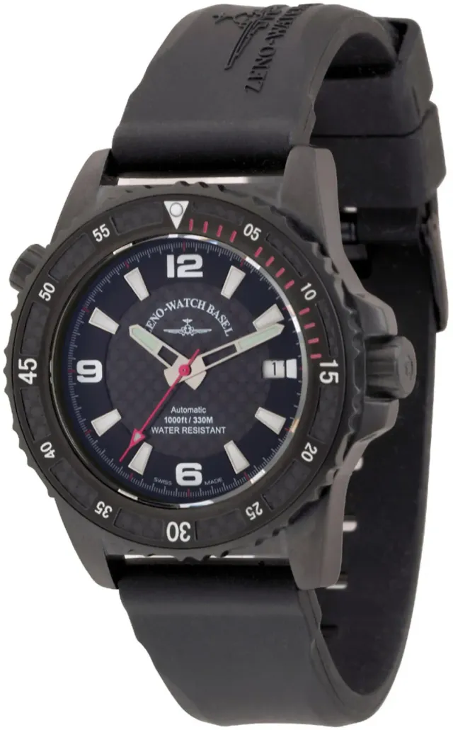 Zeno-Watch Basel Professional Diver Automatic Black montre plongée