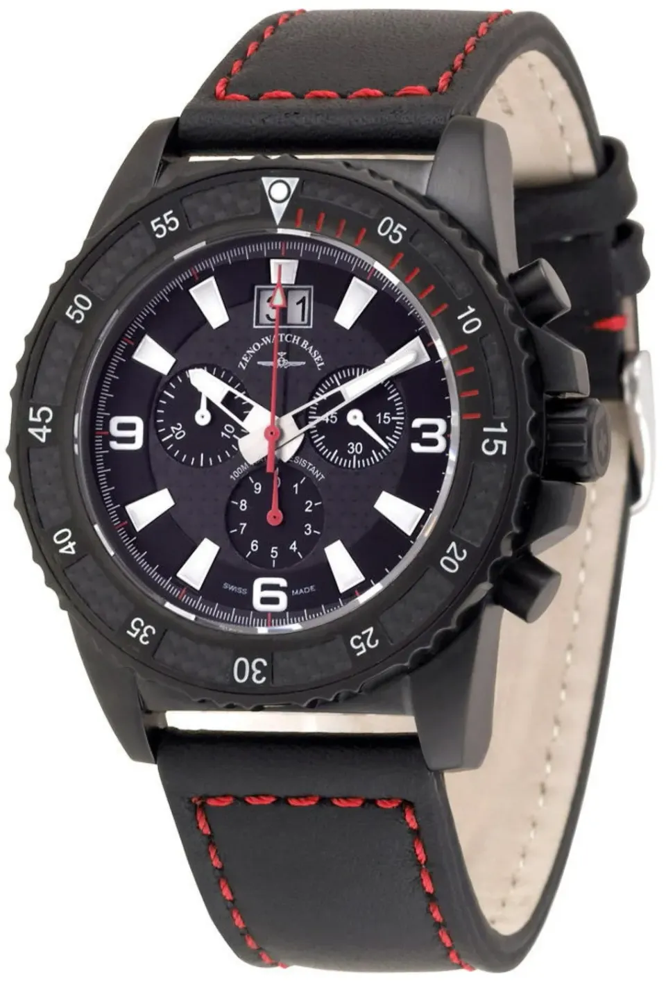 Zeno-Watch Basel Professional Diver XL Chronograph montre quartz