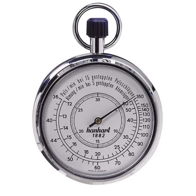 Hanhart Crown Stopper chronomètre pouls respiration