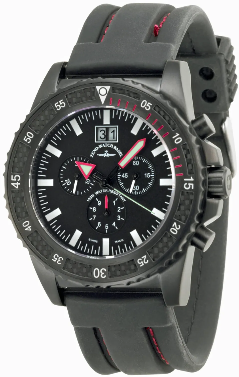 Zeno-Watch Basel Professional Diver XL Chronograph montre quartz
