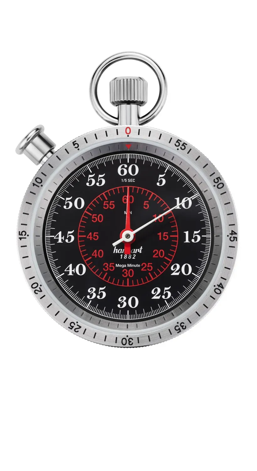 Hanhart Addition Megaminute Flyback chronomètre 1/5 s