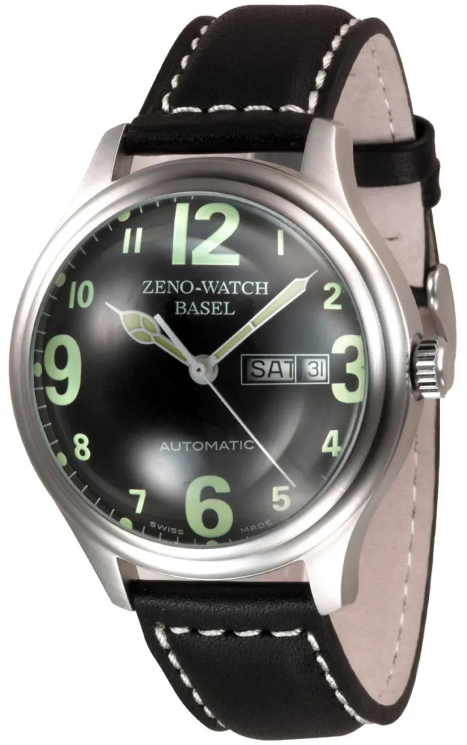 Zeno-Watch Basel OS Dome Automatic NE DD montre, verre bombé
