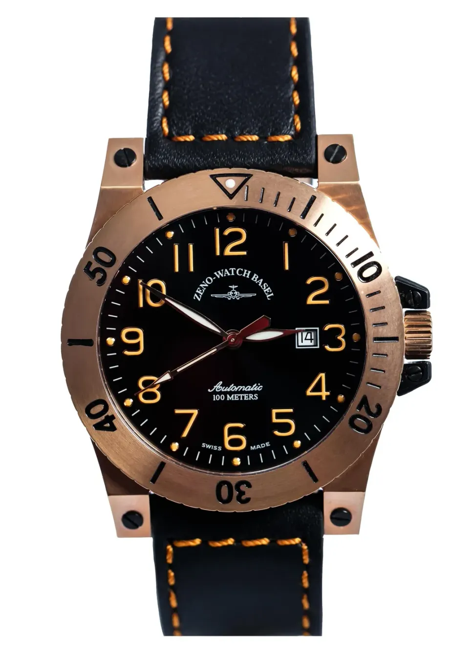 Zeno-Watch Basel Muscle Retro RBK montre automatique acier