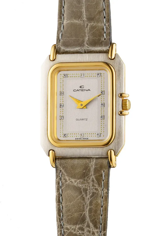 Zeno-Watch Basel Catena D682 montre quartz extra-plate