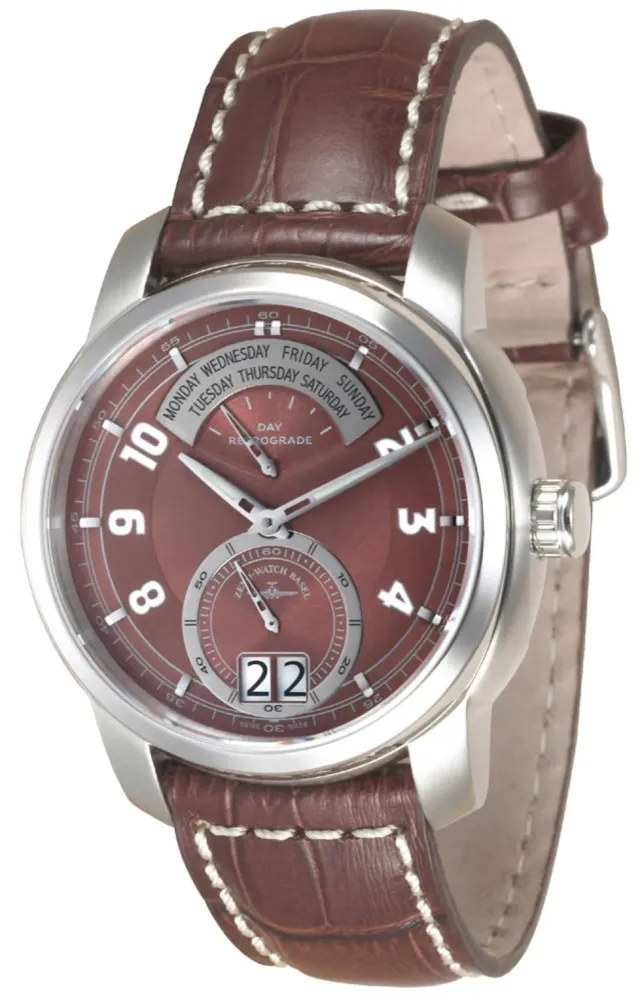 Zeno-Watch Basel Retro MT Retrograde Big Date montre