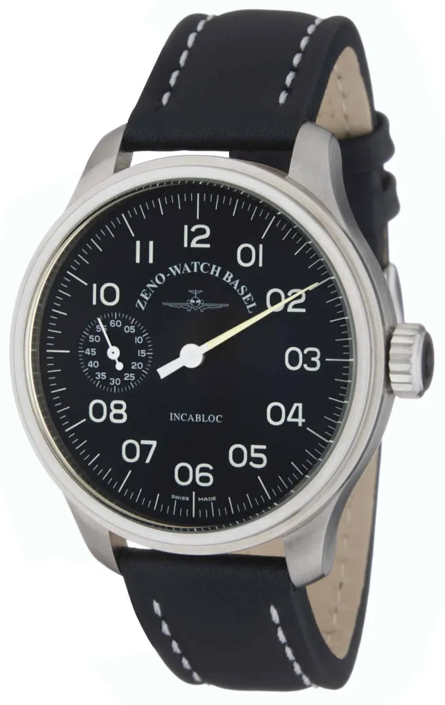 Zeno-Watch Basel OS Retro Uno 9 montre une aiguille 12h