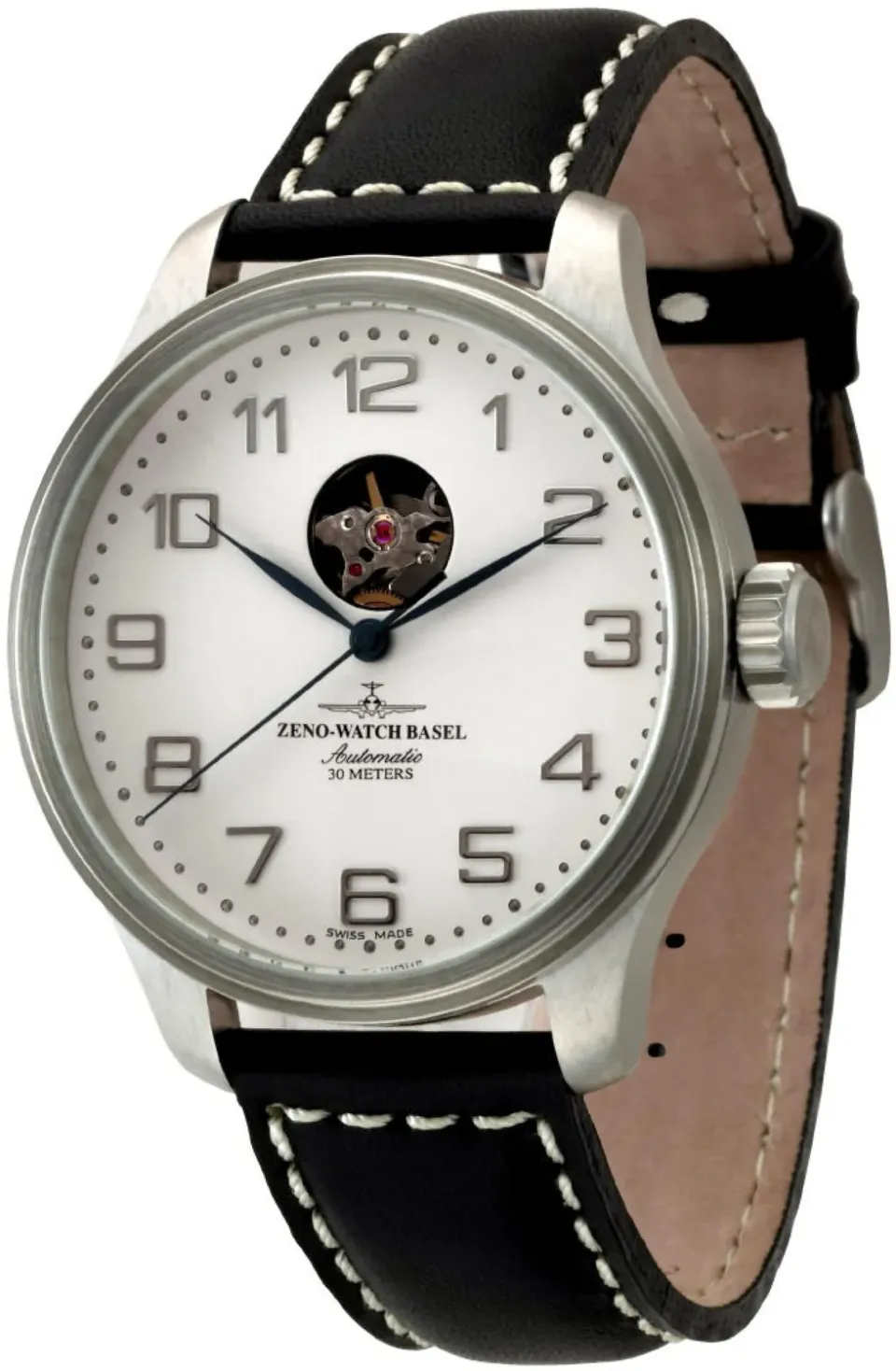 Zeno-Watch Basel OS Retro Open Heart montre automatique