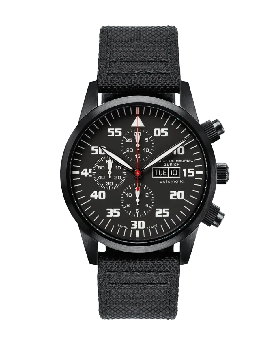 Maurice de Mauriac Chrono Modern PVD Red montre