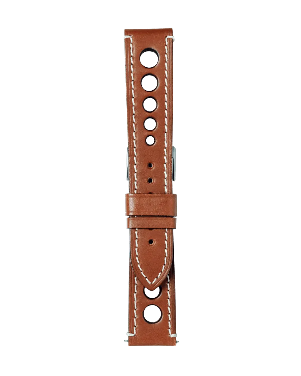 Maurice de Mauriac Perforated Leatherstrap bracelet de montre en cuir perforé