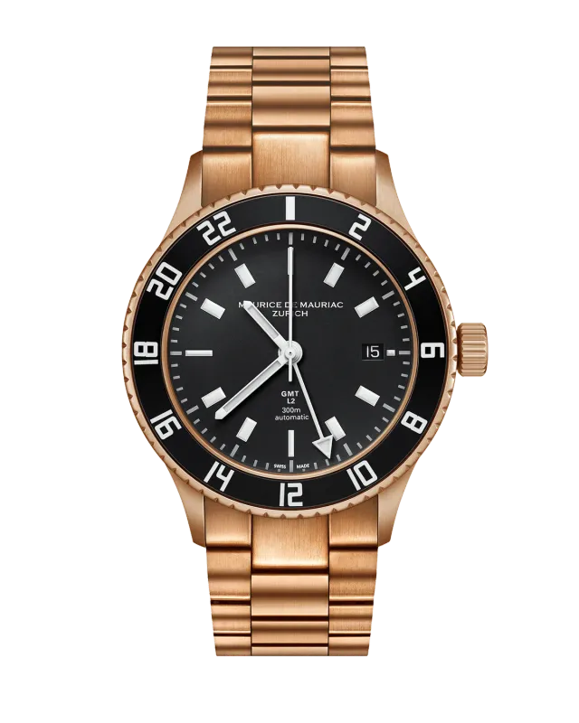Maurice de Mauriac L2 GMT montre GMT