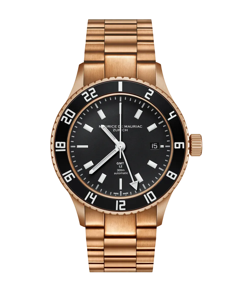 Maurice de Mauriac L2 GMT montre GMT