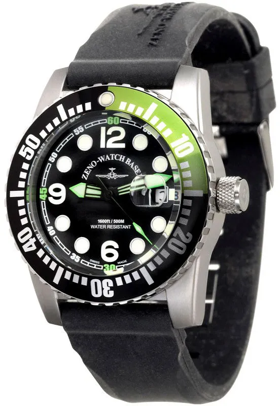 Zeno-Watch Basel Airplane Diver Quartz Numbers montre de plongée