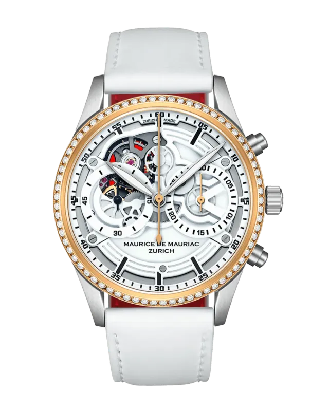 Maurice de Mauriac Chrono Classic Skeleton montre squelette