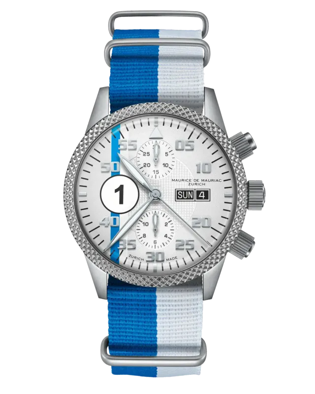 Maurice de Mauriac Chrono Modern Supporter GC Amiticia Zurich montre chronographe