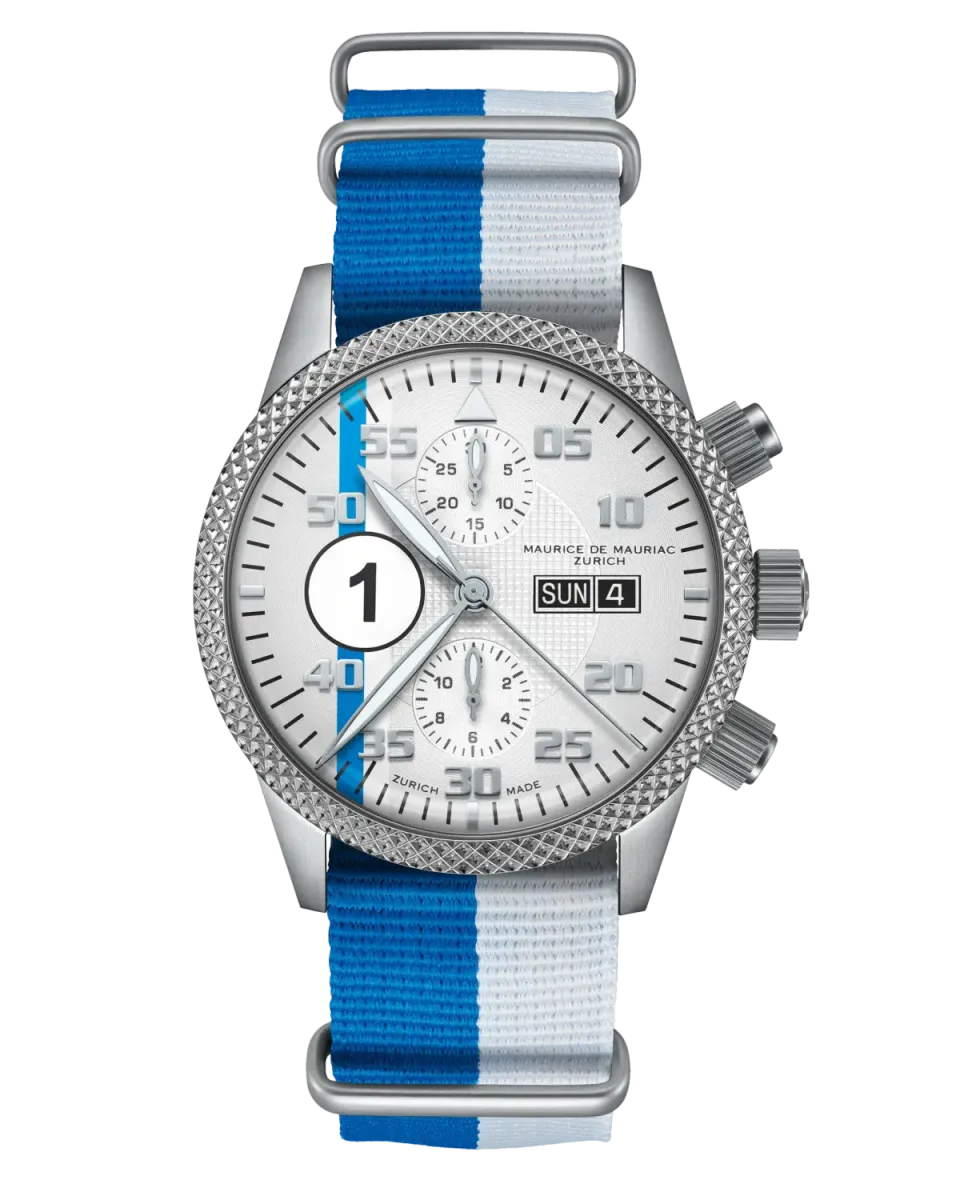 Maurice de Mauriac Chrono Modern Supporter GC Amiticia Zurich montre chronographe