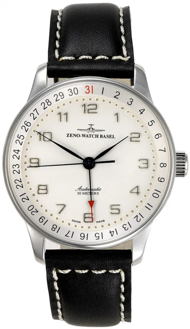 Zeno-Watch Basel X-Large Retro Pointer Date montre édition limitée