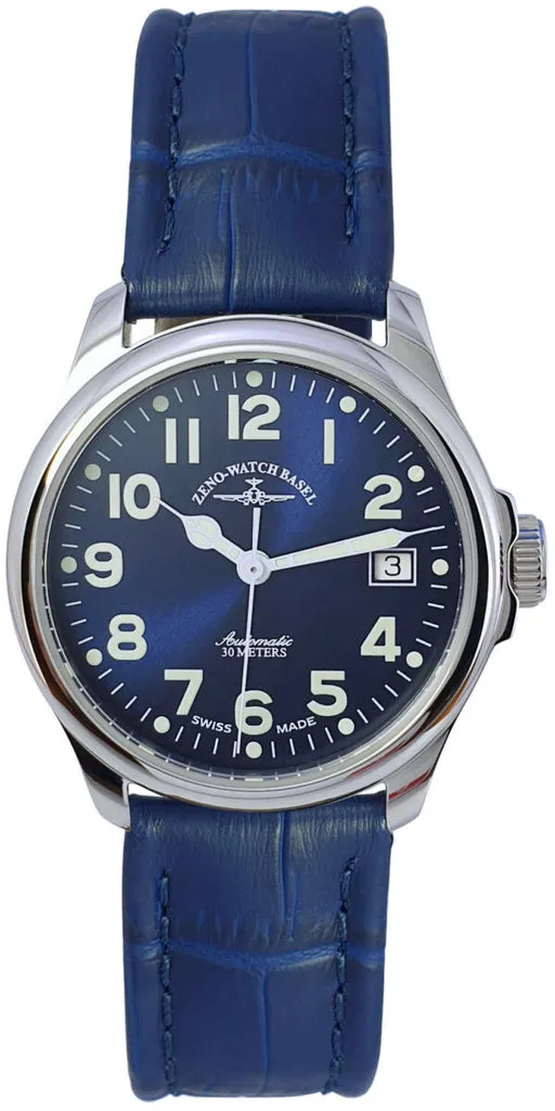 Zeno-Watch Basel Basic Pilot montre automatique 1965