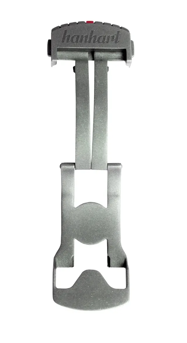 Hanhart Primus boucle déployante acier