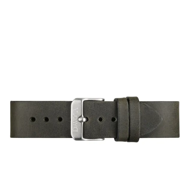 Davosa Bracelet montre cuir vintage surpiqûres