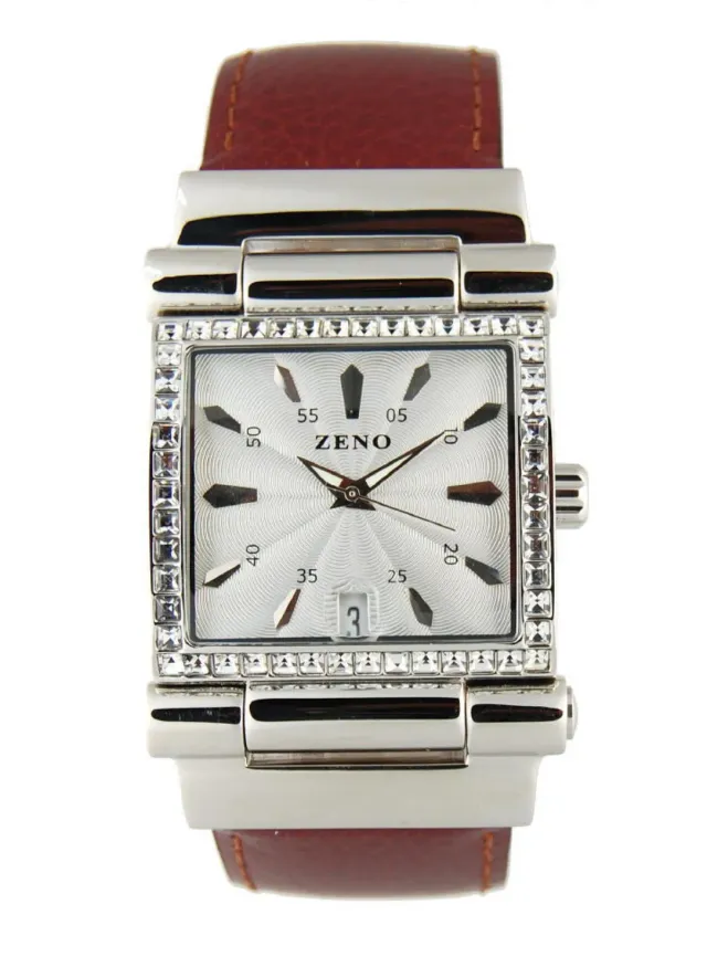 Zeno-Watch Basel Square 50 montre quartz carrée