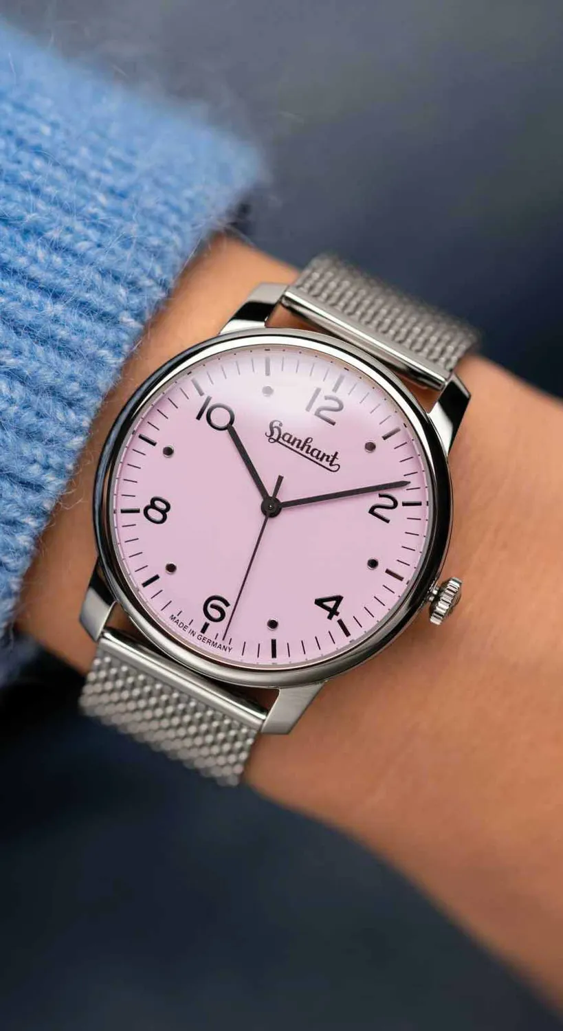 Hanhart SILVA montre 38,5 mm