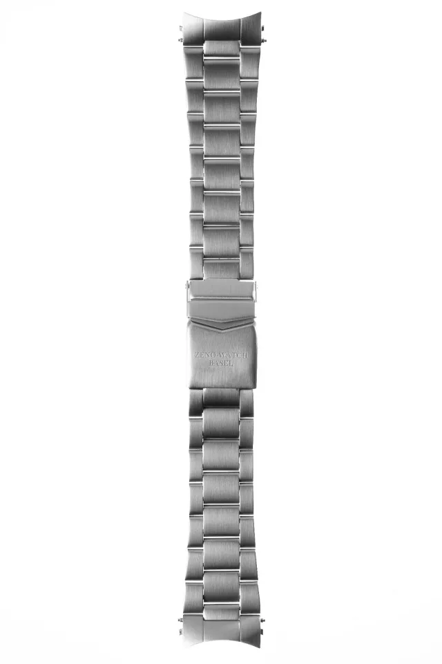 Zeno-Watch Basel Three-link Strap 5 bracelet montre acier