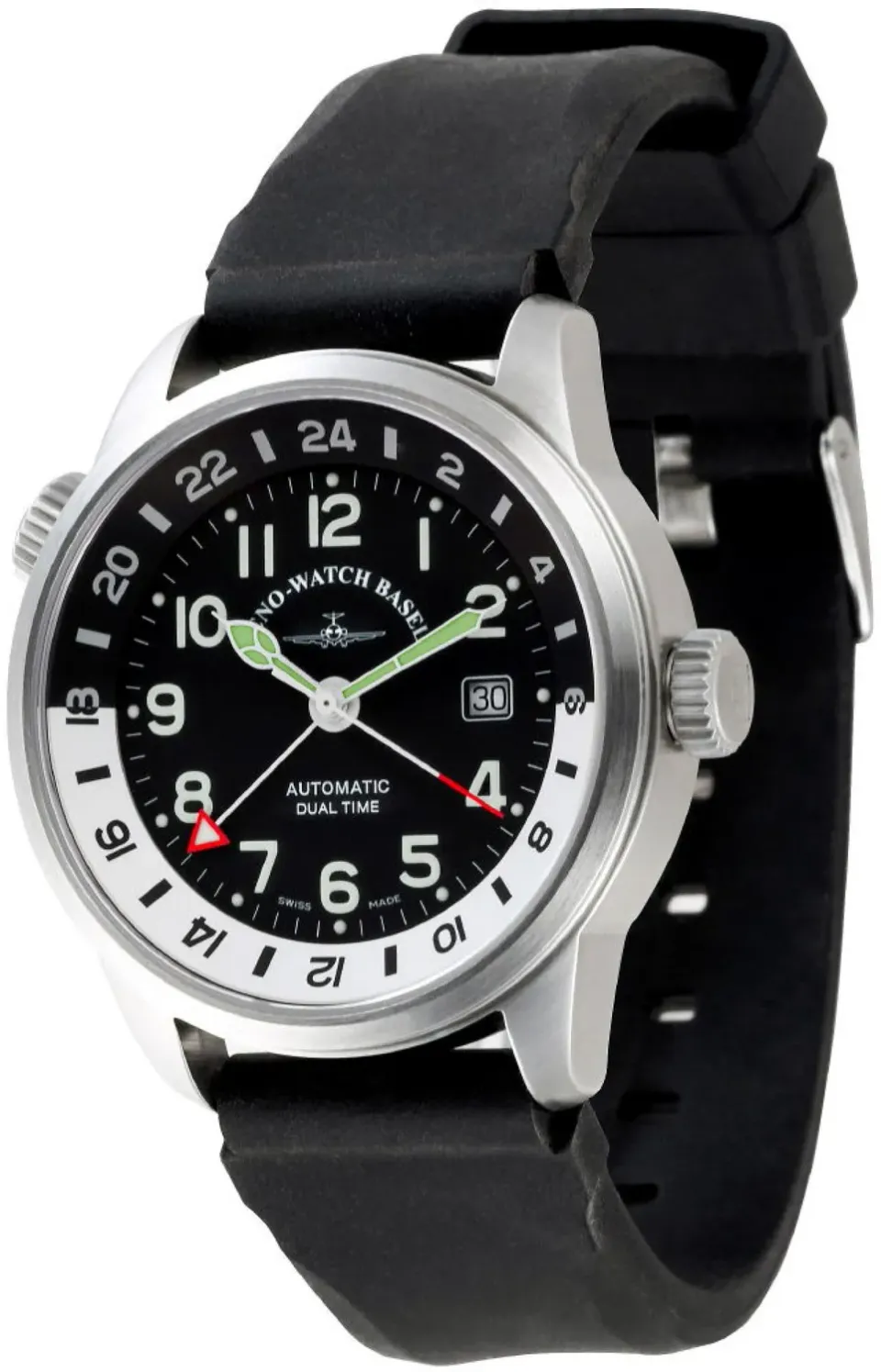 Zeno-Watch Basel Fellow GMT Dual Time montre double fuseau
