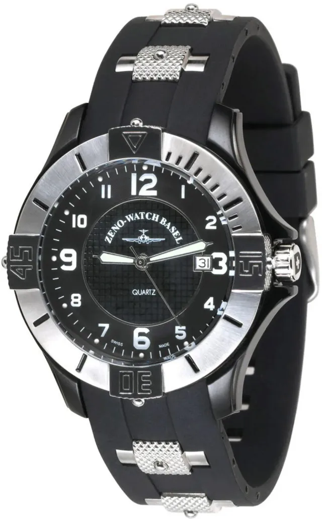Zeno-Watch Basel Quartz 1 Date montre quartz date