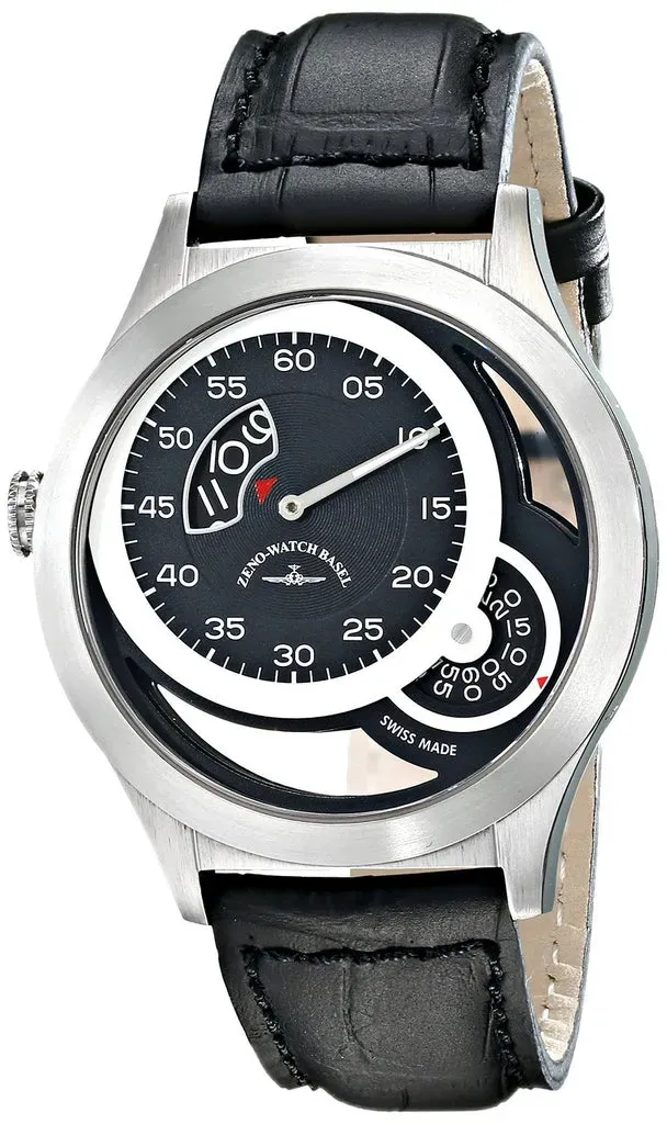 Zeno-Watch Basel Cockpit Digital Hours montre quartz rétro
