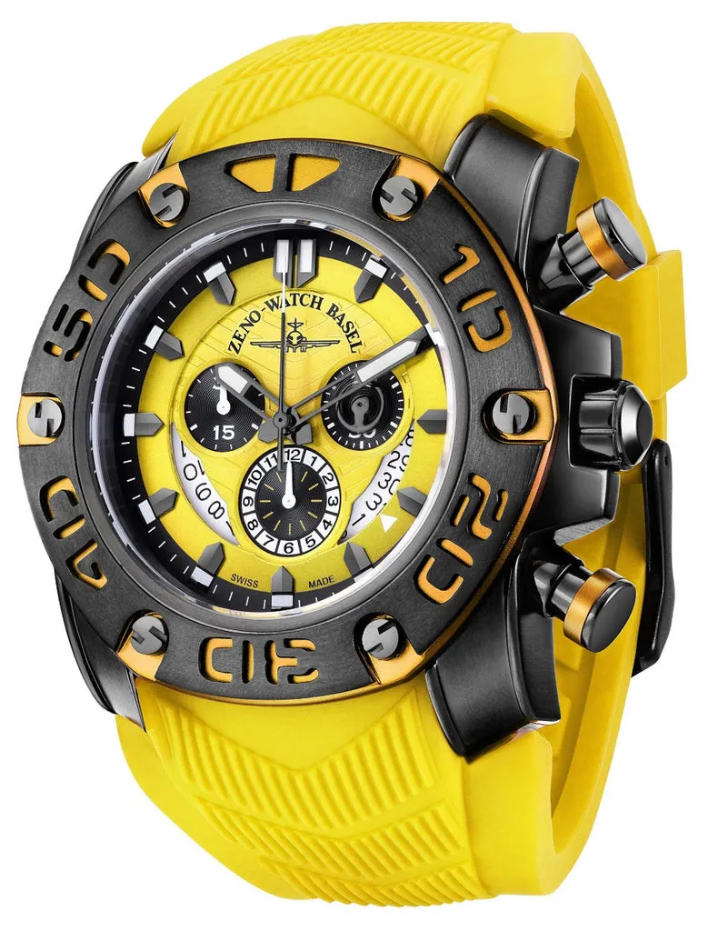 Zeno-Watch Basel Neptun 3 Chronograph black montre quartz