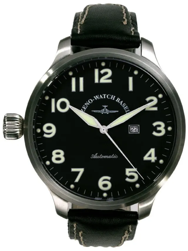 Zeno-Watch Basel Super Oversized SOS Lefthander montre automatique