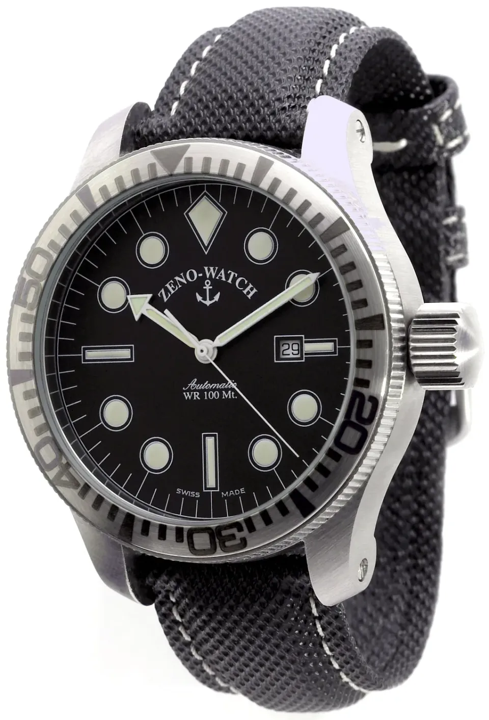 Zeno-Watch Basel Jumbo Automatic Bezel montre automatique moto