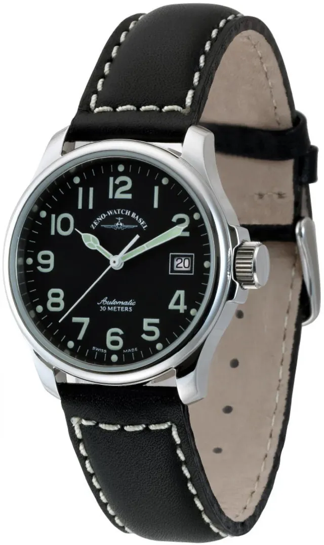 Zeno-Watch Basel Basic Pilot montre automatique 1965