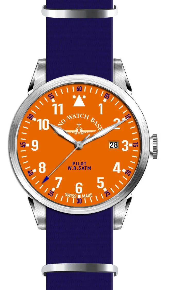 Zeno-Watch Basel Navigator Nato Quartz montre pilote