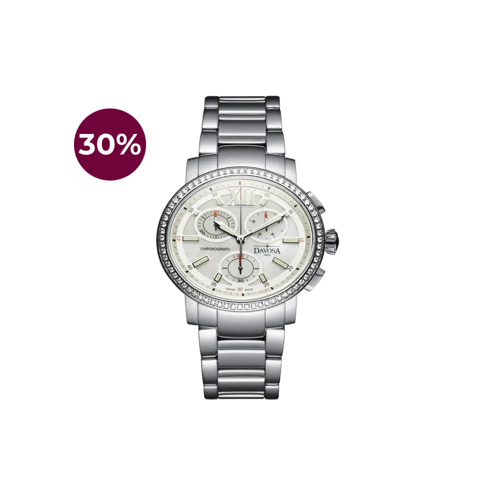 Davosa Oval Edition Montre femme quartz nacre ovale