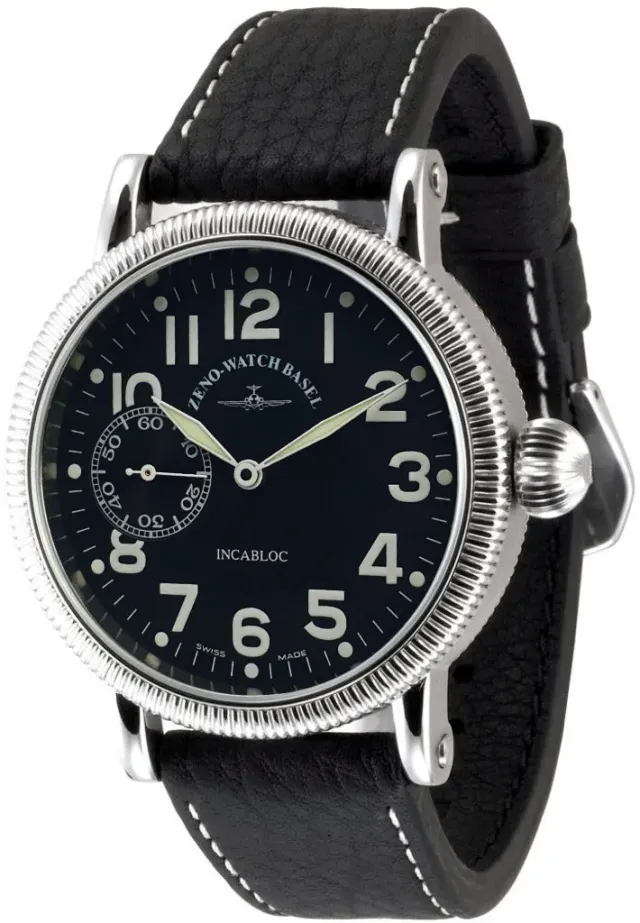 Zeno-Watch Basel Nostalgia 9 XL Winder montre vintage