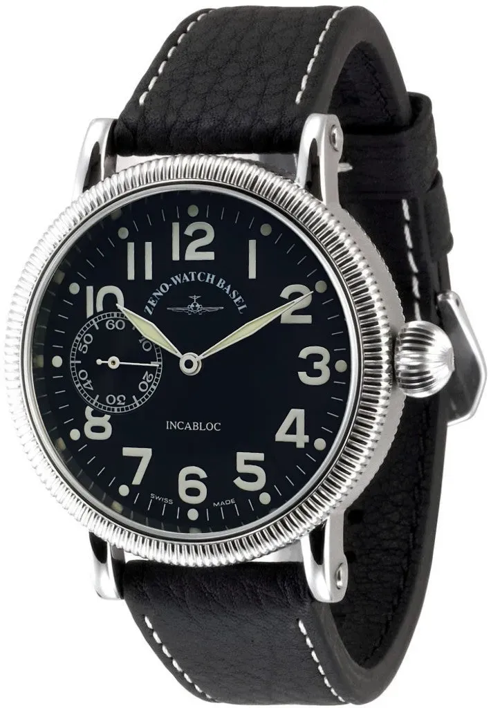 Zeno-Watch Basel Nostalgia 9 XL Winder montre vintage