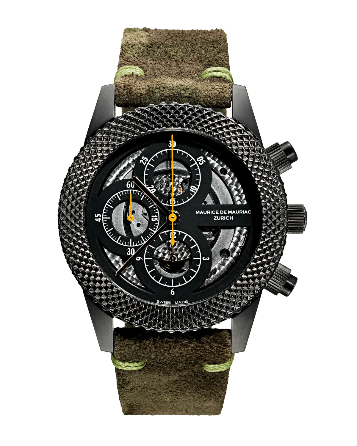 Maurice de Mauriac Chrono Modern Diver Skeleton montre
