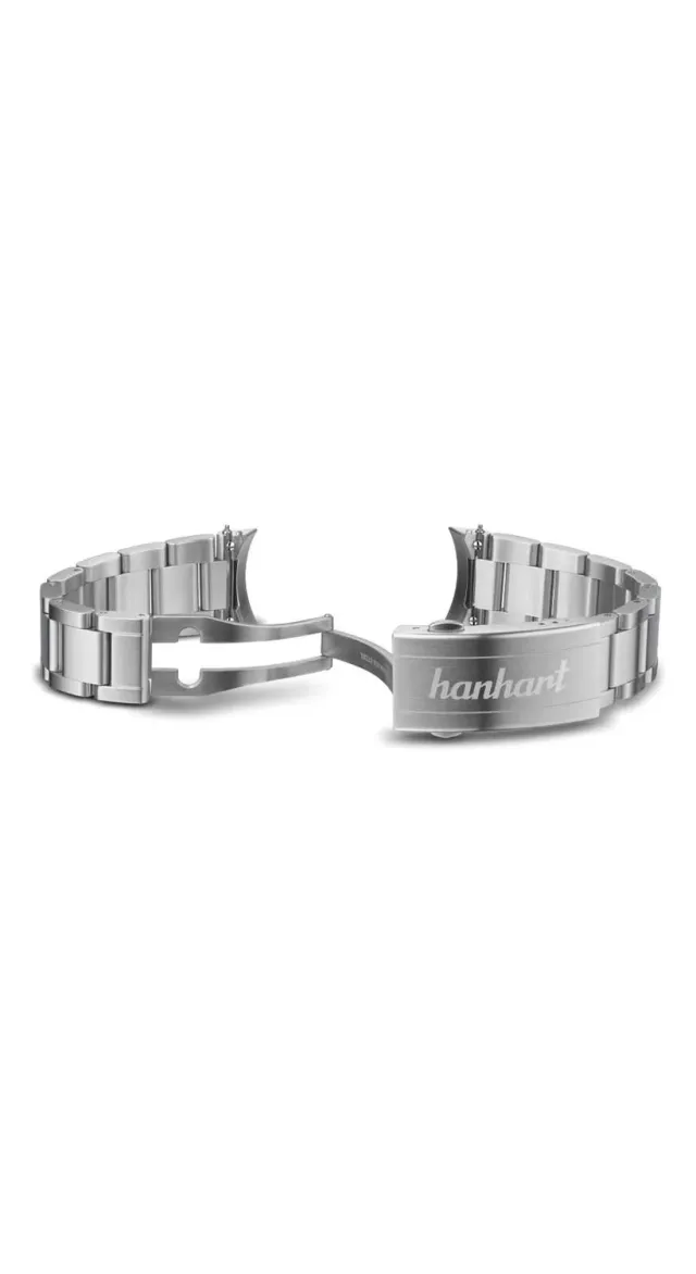 Hanhart Aquasphere Aerosphere bracelet acier 20 mm