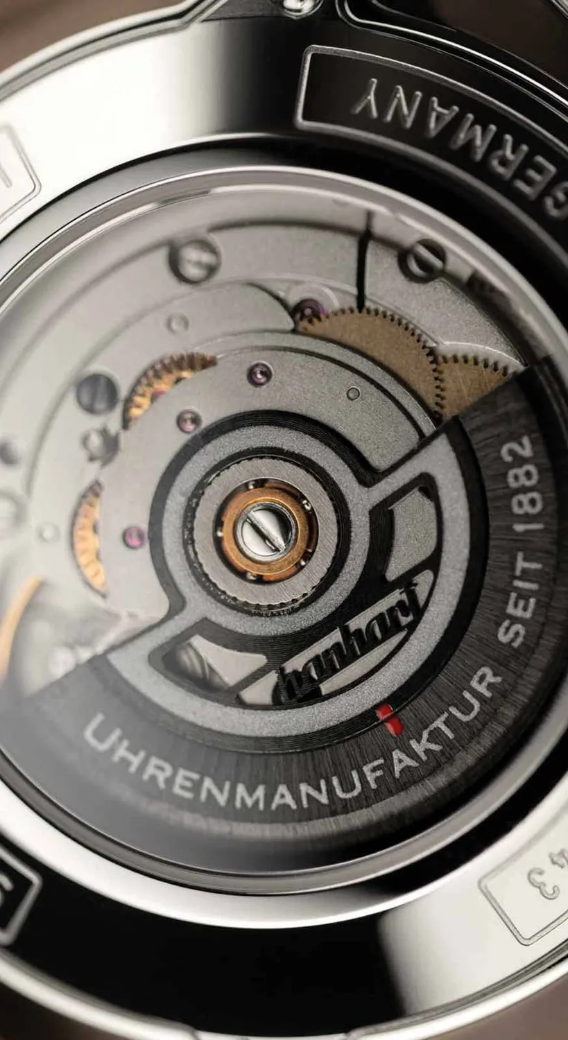 Hanhart SILVA montre 38,5 mm